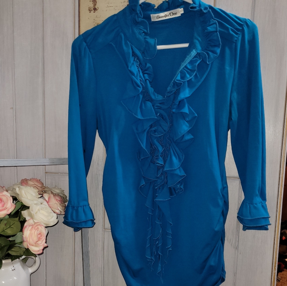 Blue blouse
